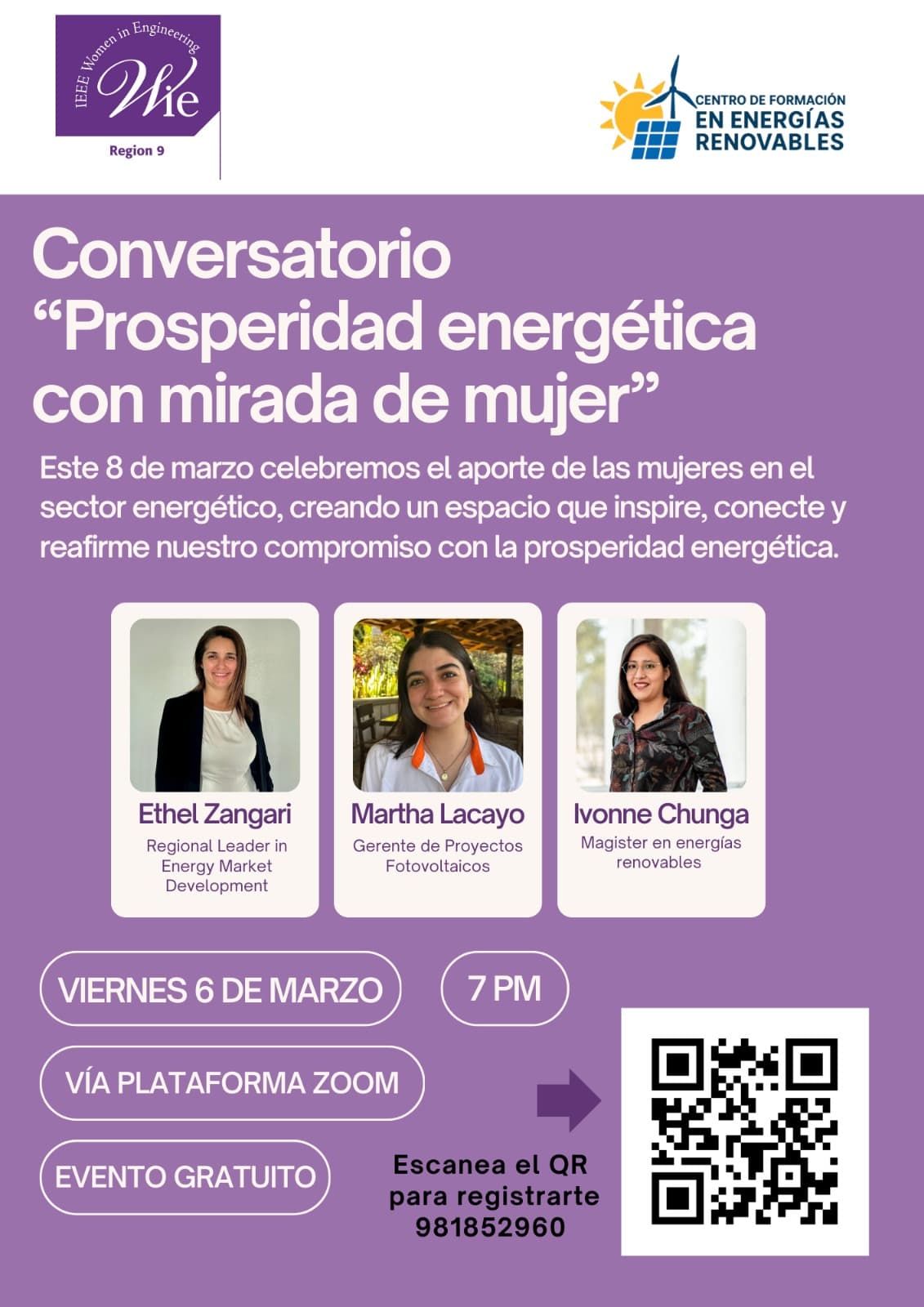 Prosperidad energética con mirada de mujer